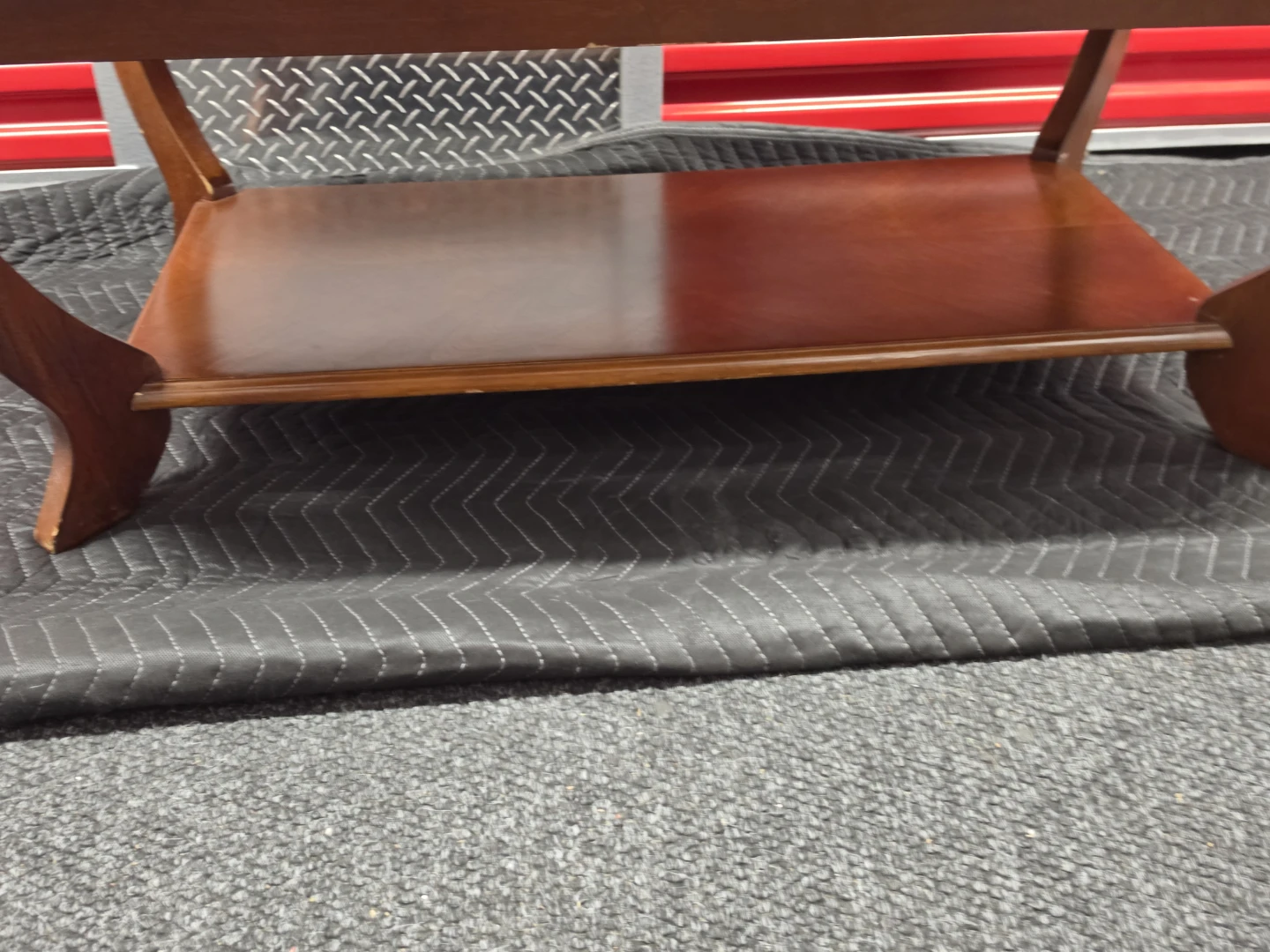 Wooden Coffee Table with Lower Shelf - photo 3