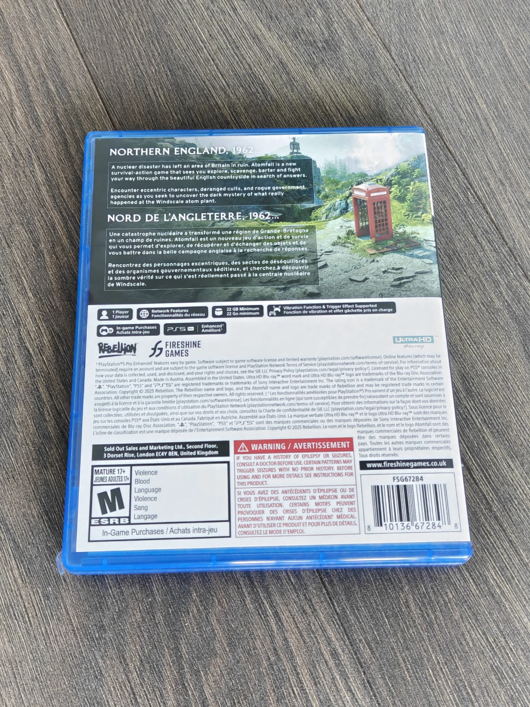 Atomfall PS5 Game - photo 3