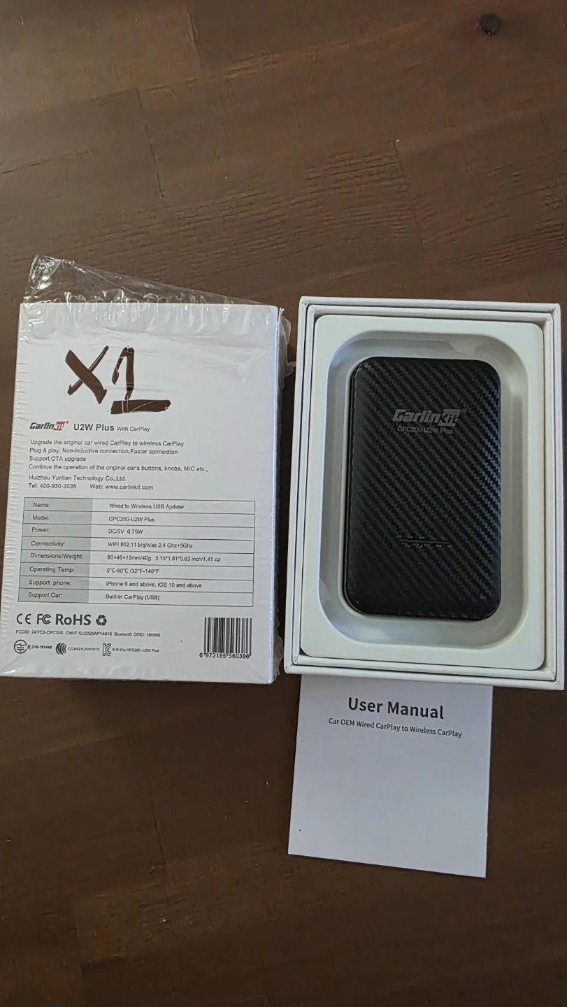 Carlinkit U2W Plus – Wireless CarPlay Adapter - photo 3