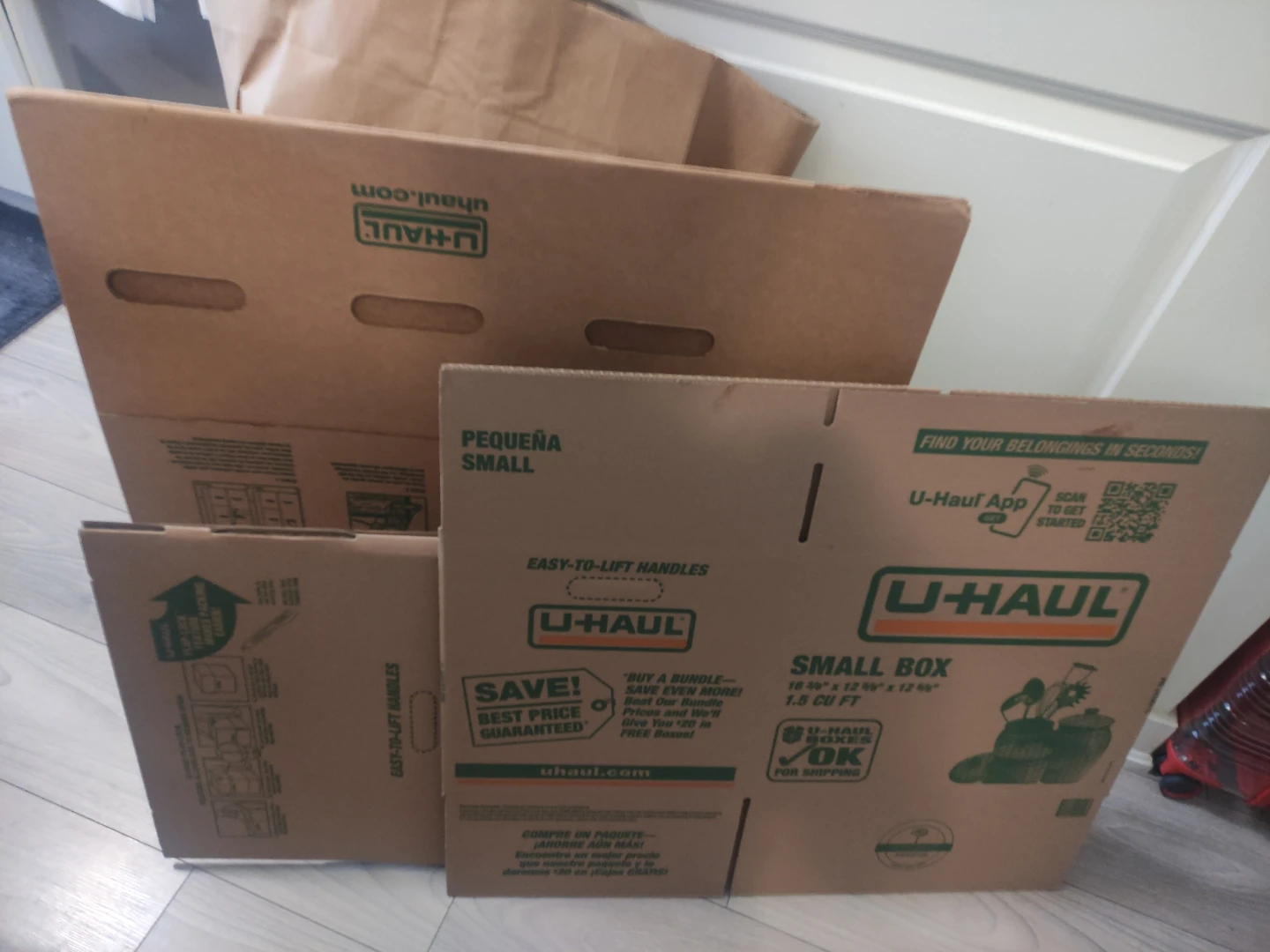 U-Haul Moving Boxes (3) #freecycle