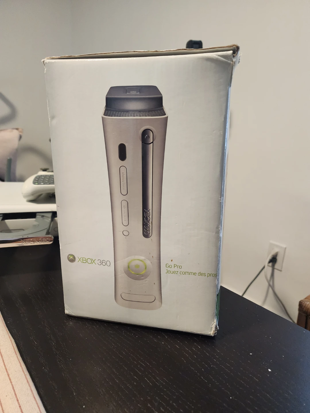 Xbox 360 Go Pro Console with Controller and Remote - photo 5
