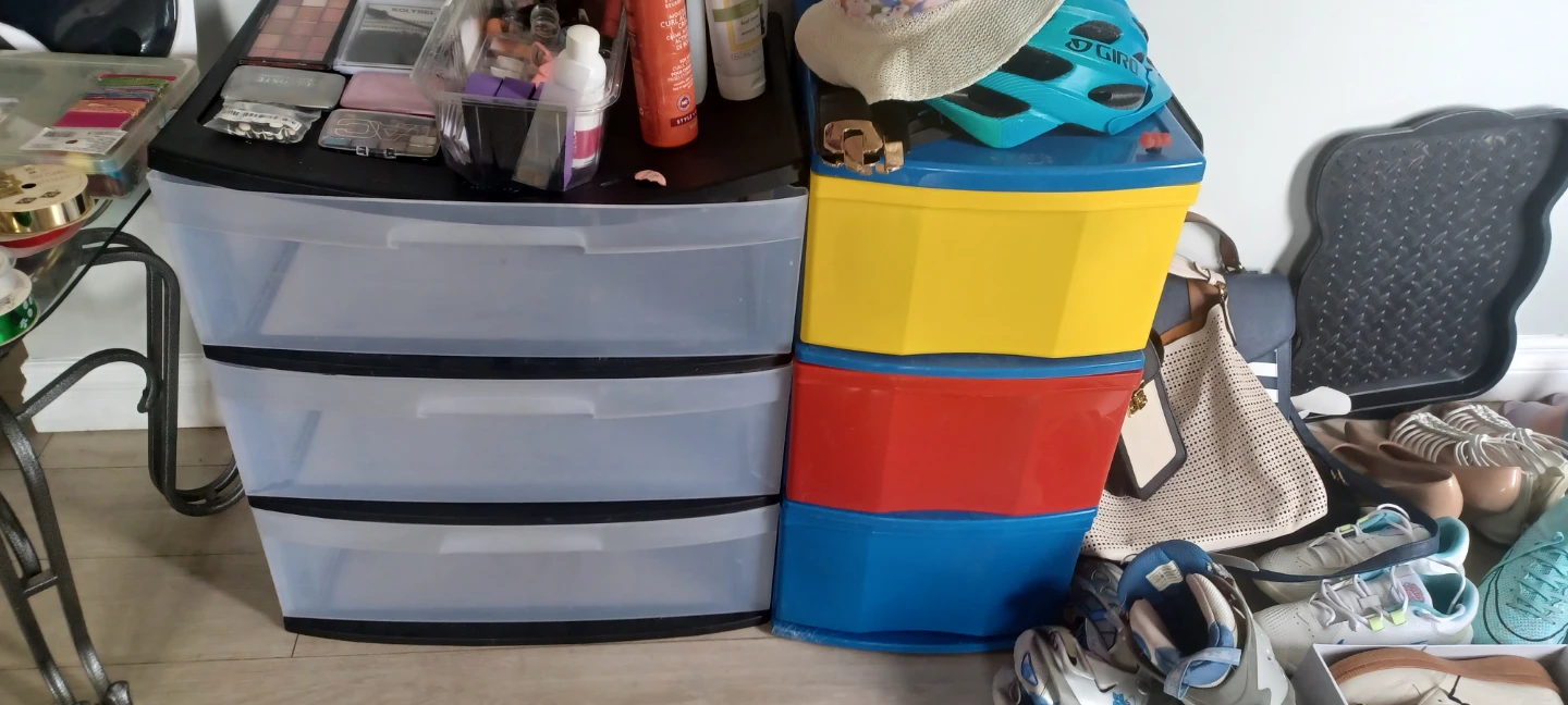 Plastic Drawer Storage Units
