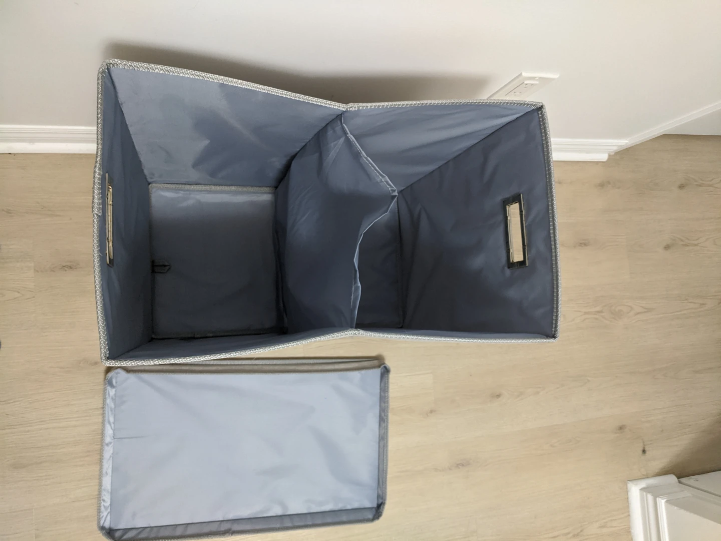 Fabric Laundry Hamper with Lid - photo 3