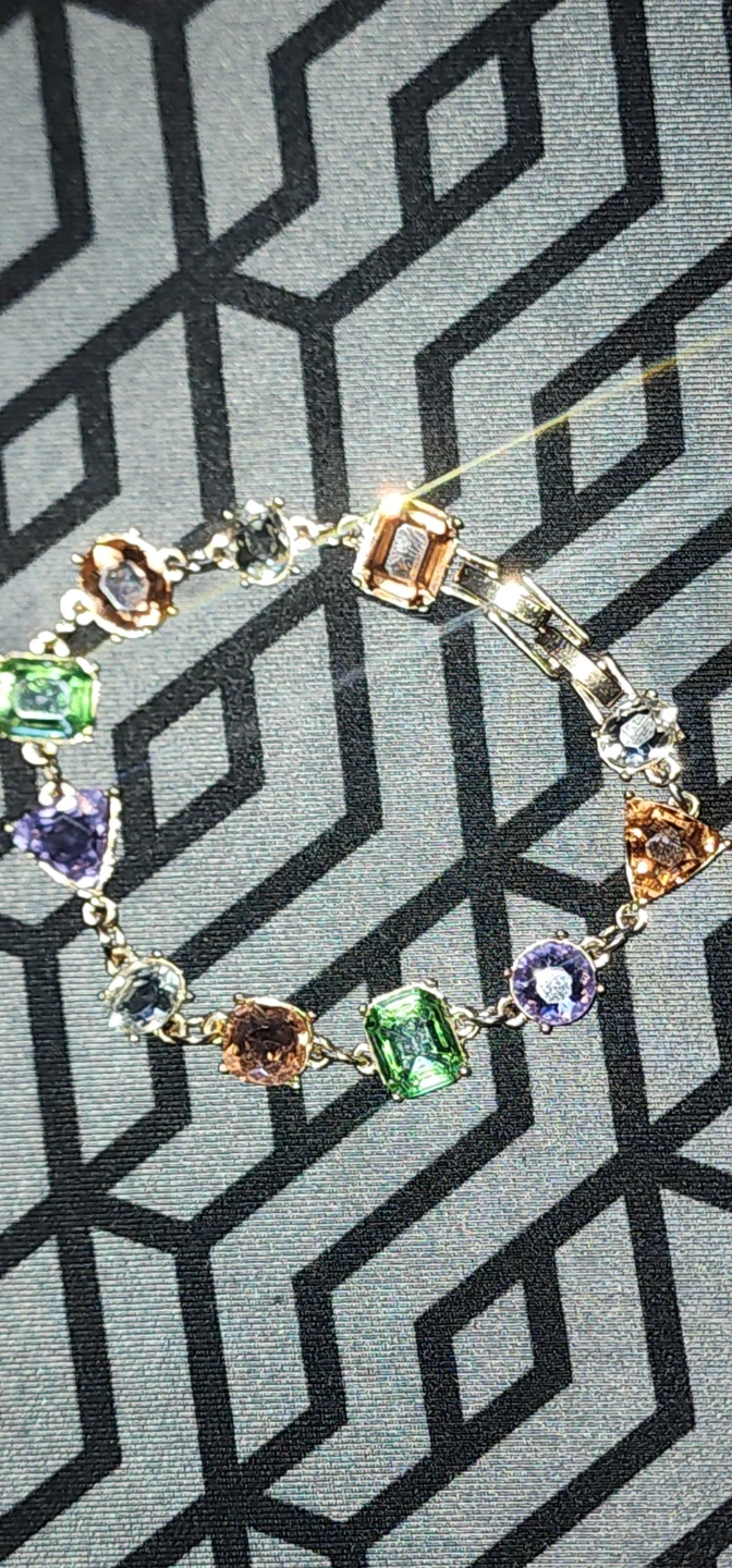Multi-gemstone Link Bracelet - photo 2