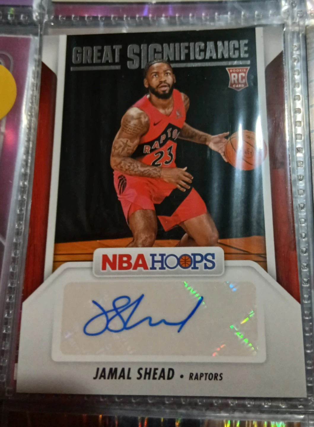 2023-24 NBA Hoops Jamal Shead Rookie Card