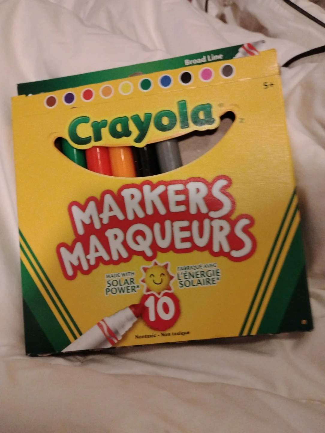 Crayola Markers - 10 Count but missing 3 colors