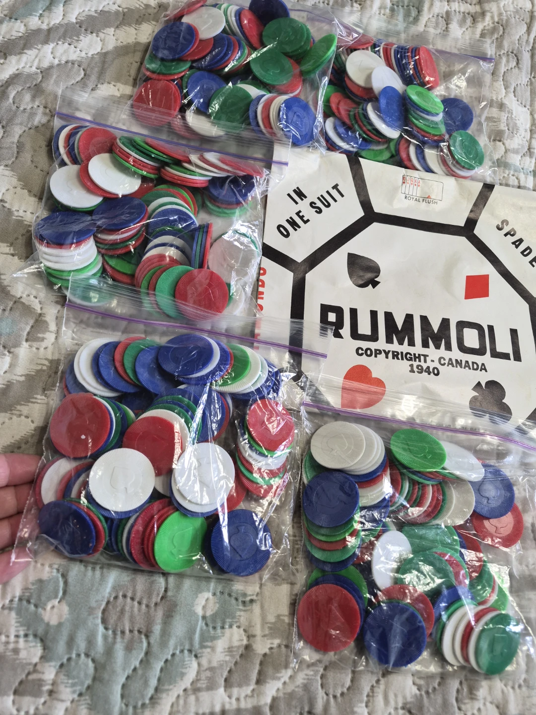 Large Table Size Rummoli Game
