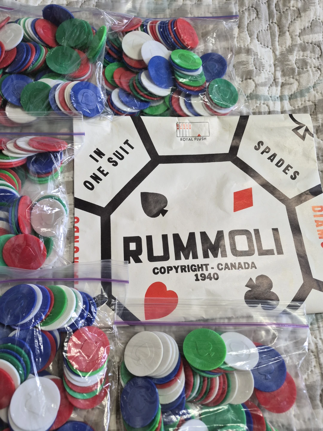 Large Table Size Rummoli Game - photo 2