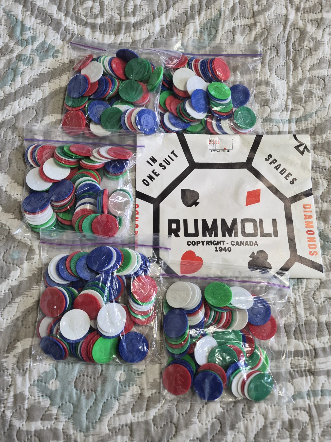 Large Table Size Rummoli Game - photo 3
