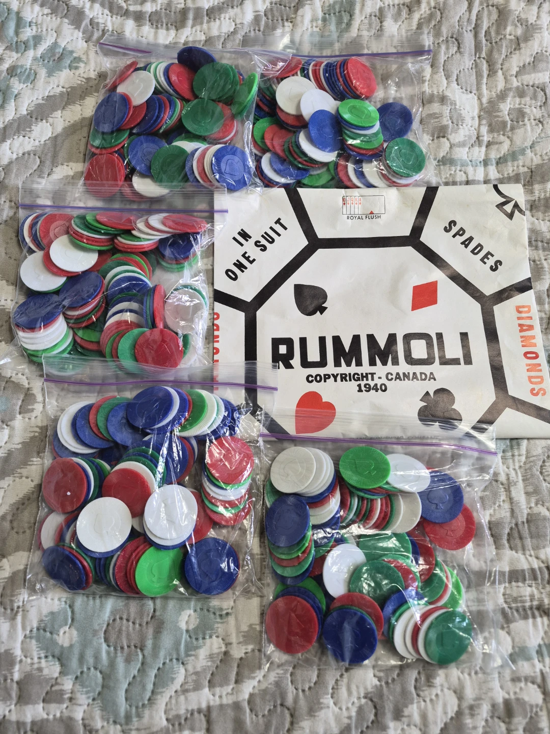 Large Table Size Rummoli Game - photo 4