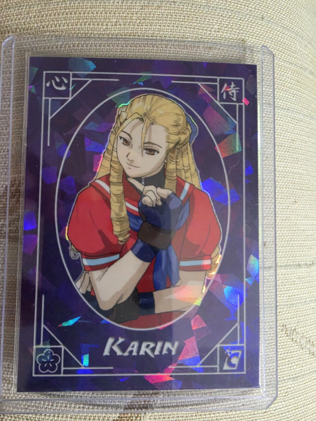 Street Fighter Alpha Warriors Dreams Trading Card - Karin 21/49
