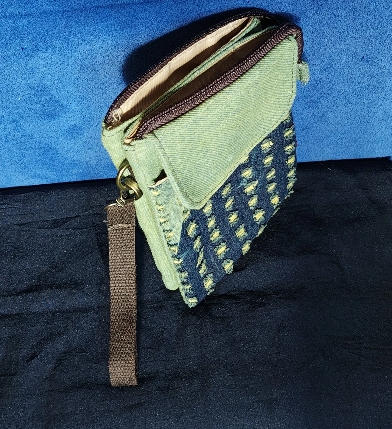New🔸KKBAG Denim Purse w/Wrist Strap 🎀Gift Ready!🎀 - photo 5