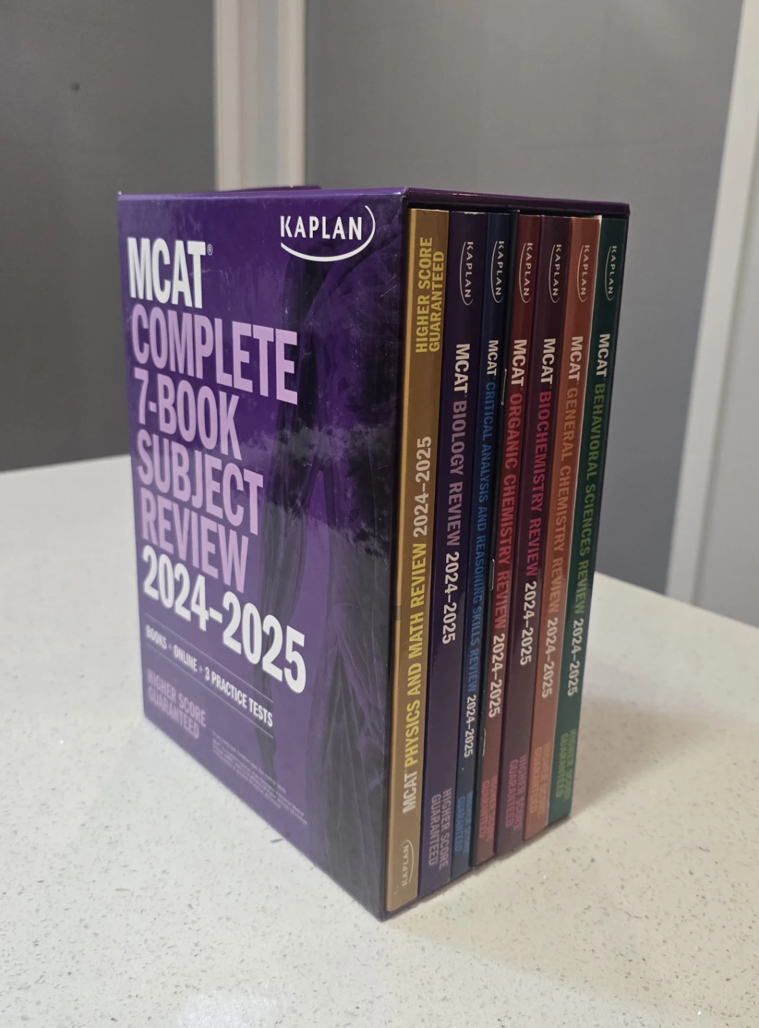 Kaplan MCAT Complete 7-Book Subject Review 2024-2025