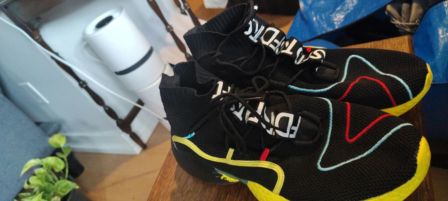 Hip Hop Black multi Sneakers - photo 3