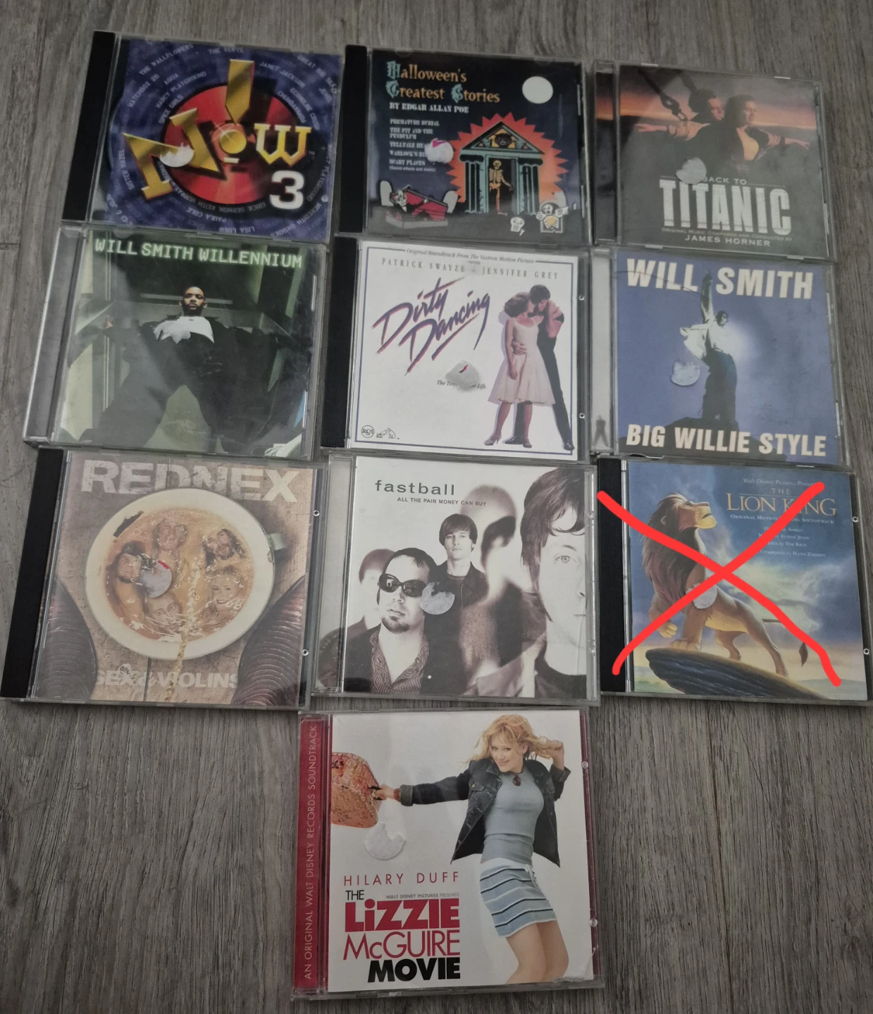 Collection of CDs