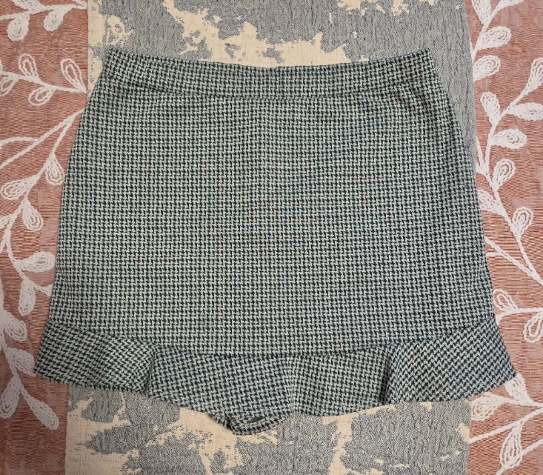 Houndstooth Mini Skort, Size Large - photo 4
