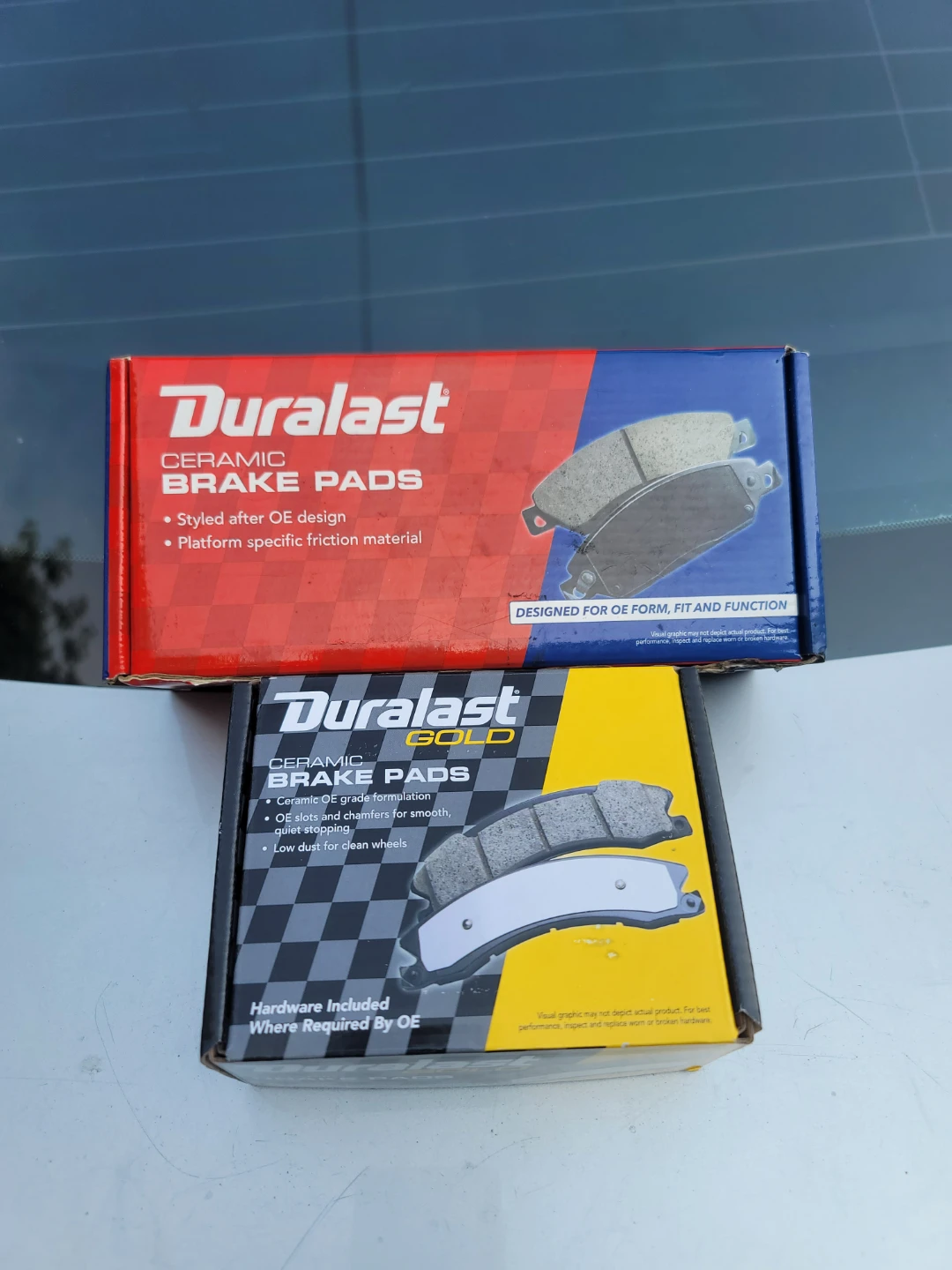 Duralast Ceramic Brake Pads (Front & Rear) for 2007 Jeep Compass - photo 2