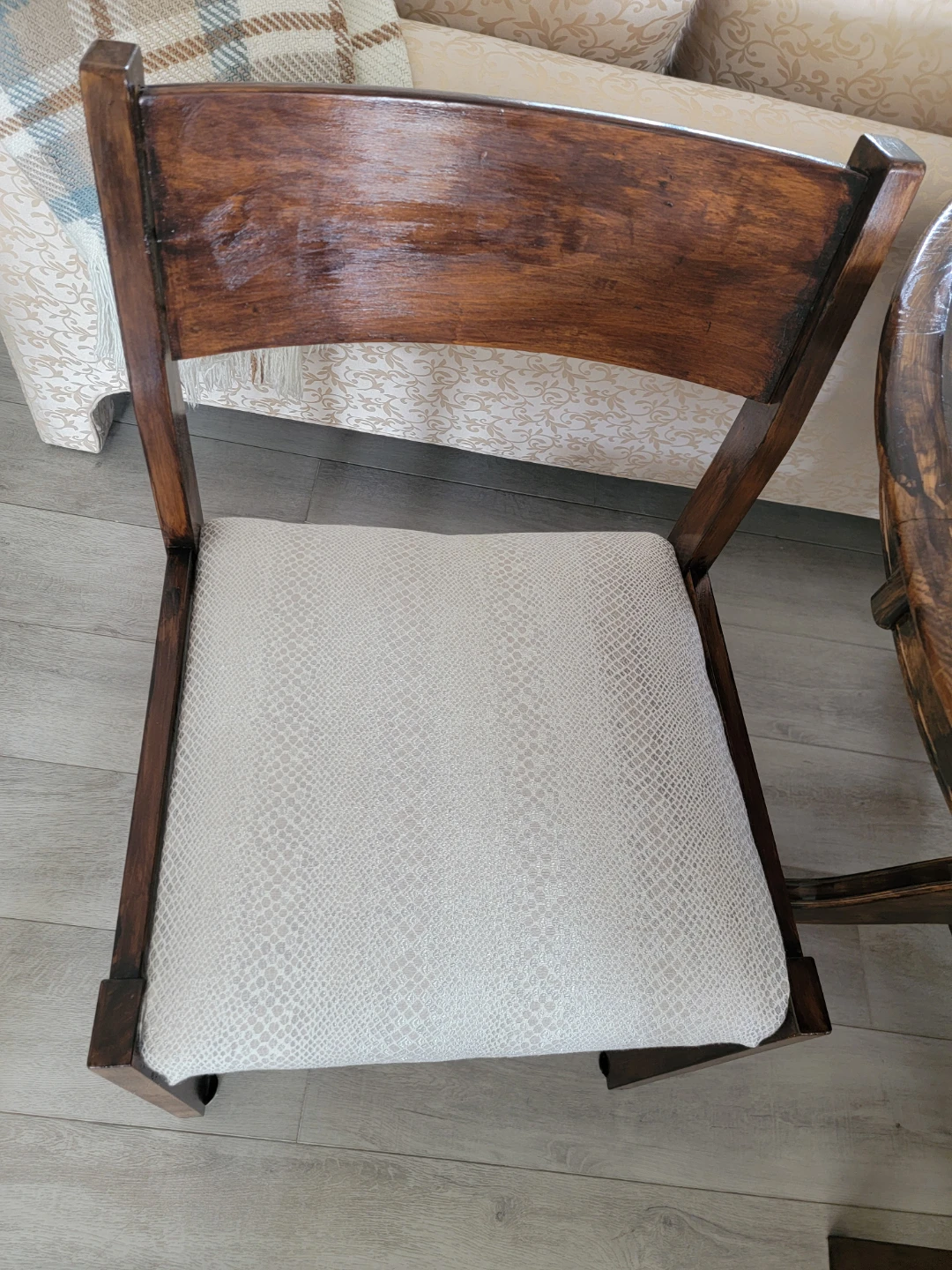 Wooden Dining Table Set with 3 Chairs - photo 3