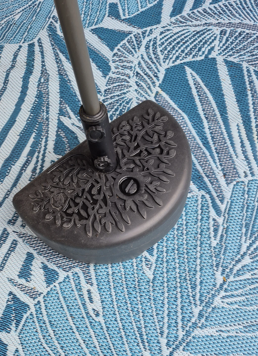 Half Patio Umbrella with Weighted Base - photo 3