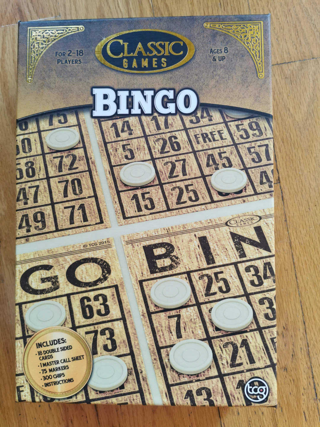 Classic Games Bingo Game