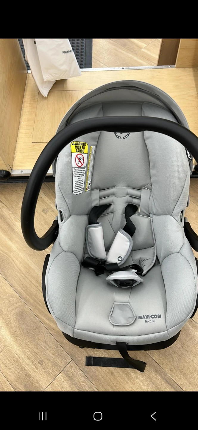 Maxi-Cosi Mico 30 Infant Car Seat and stroller
