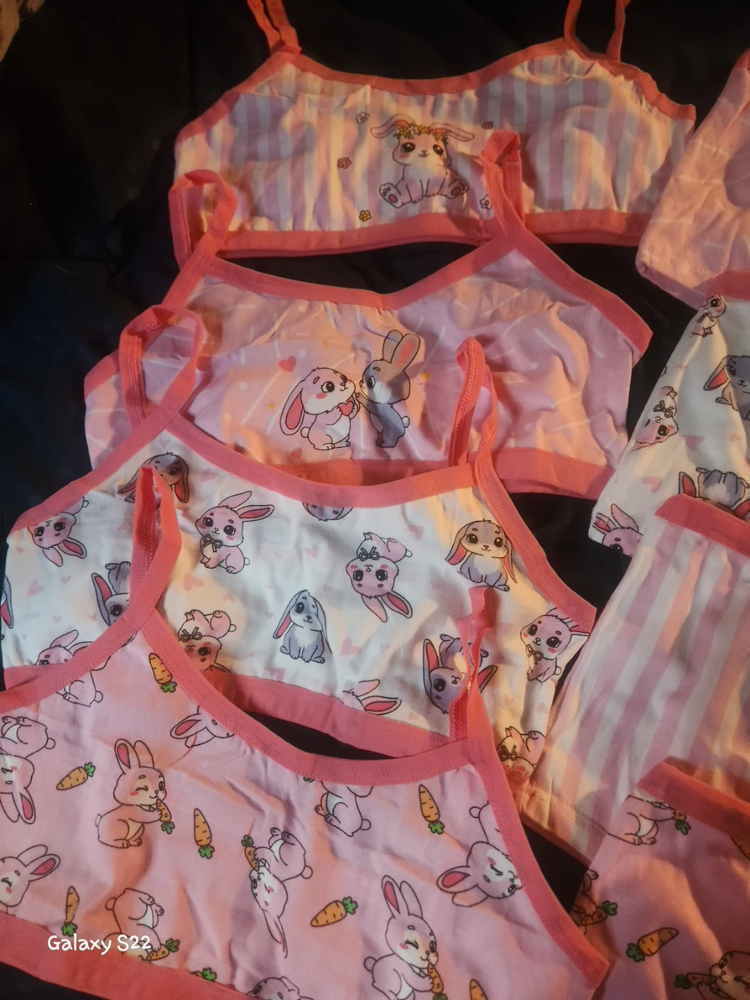 Girls 4-Piece Bunny Underwear Set Size 10Y - photo 4