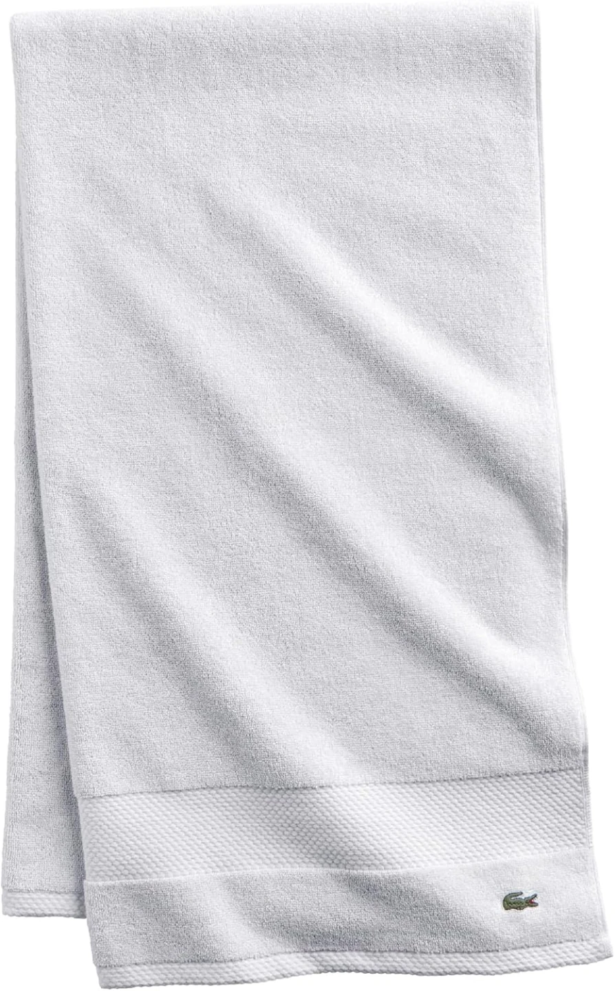 Lacoste Heritage 100% Supima Cotton Bath Towel