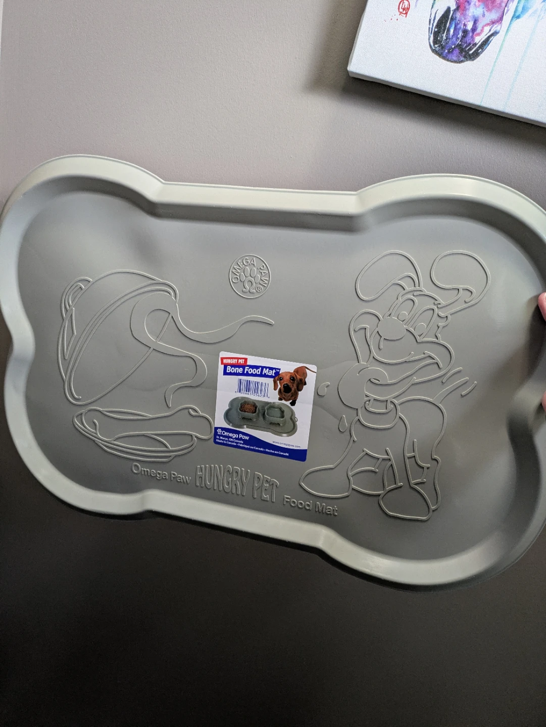 Omega Paw Hungry Pet Bone Food Mat