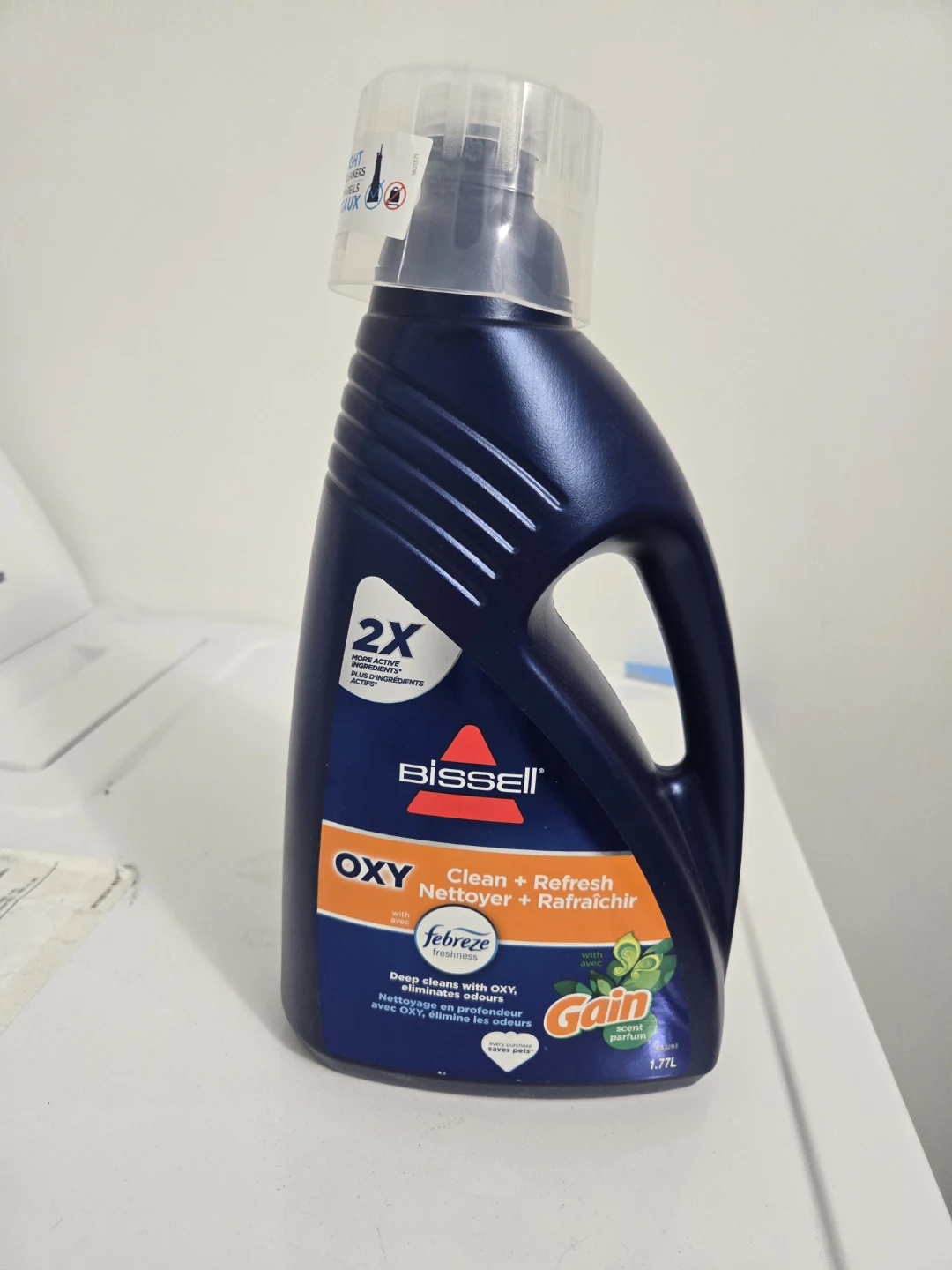 Bissell Carpet Cleaner Gain Scent 1.77L
