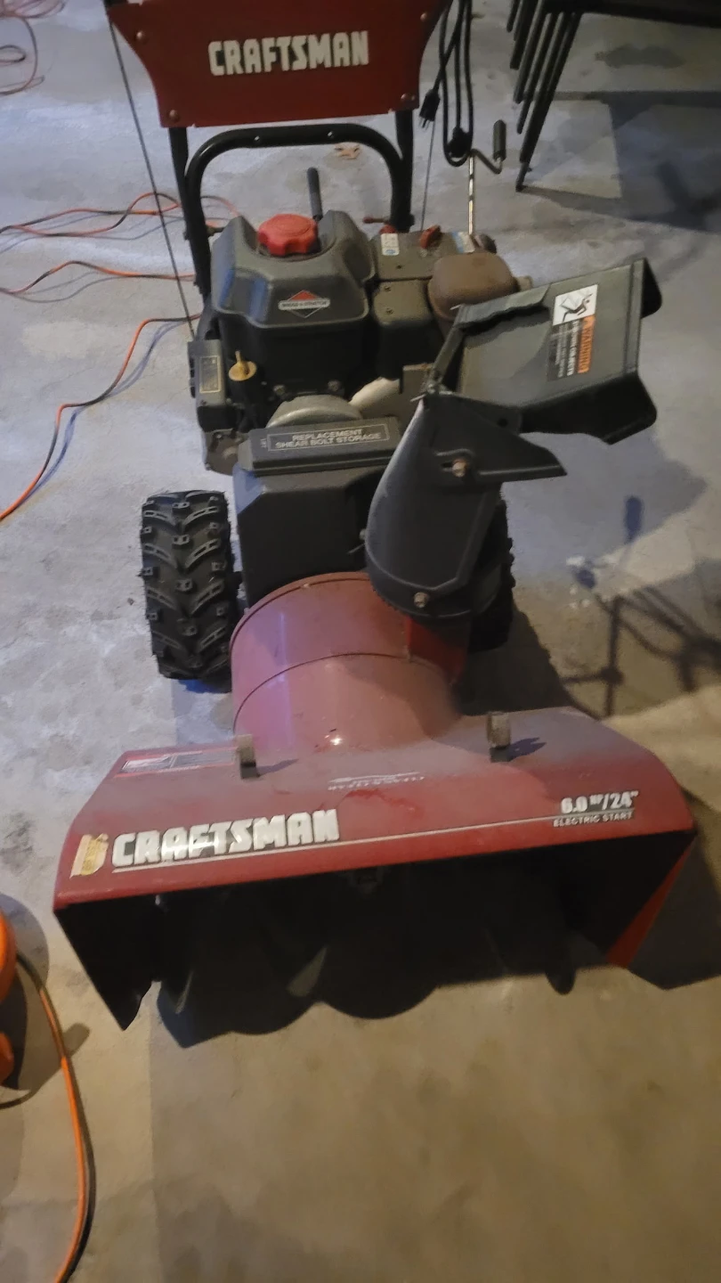 Craftsman Snow Blower 6.5 / 24 Electric Start - photo 3