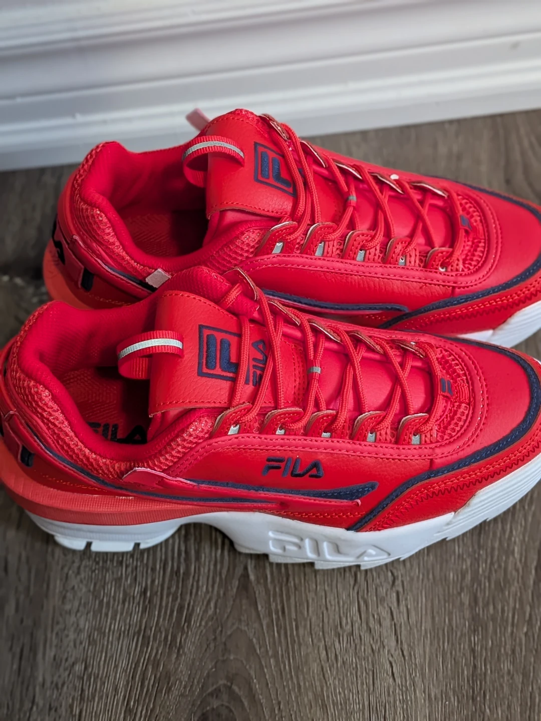 Red Fila Sneakers