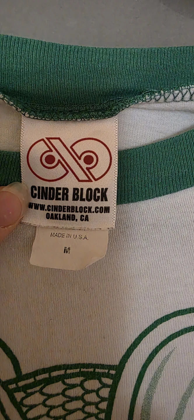 Cinder Block Flogging Molly Ringer T-Shirt - photo 3