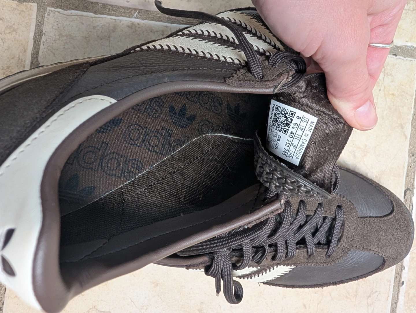 Adidas Brown Suede & Leather Sneakers - photo 3