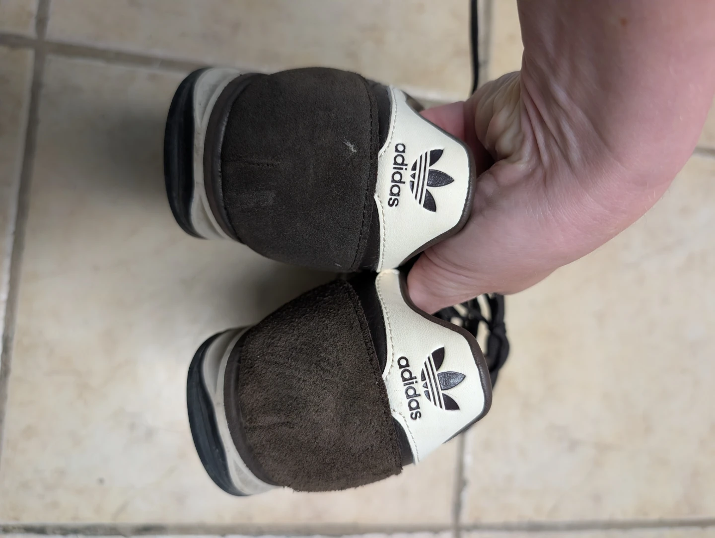 Adidas Brown Suede & Leather Sneakers - photo 4