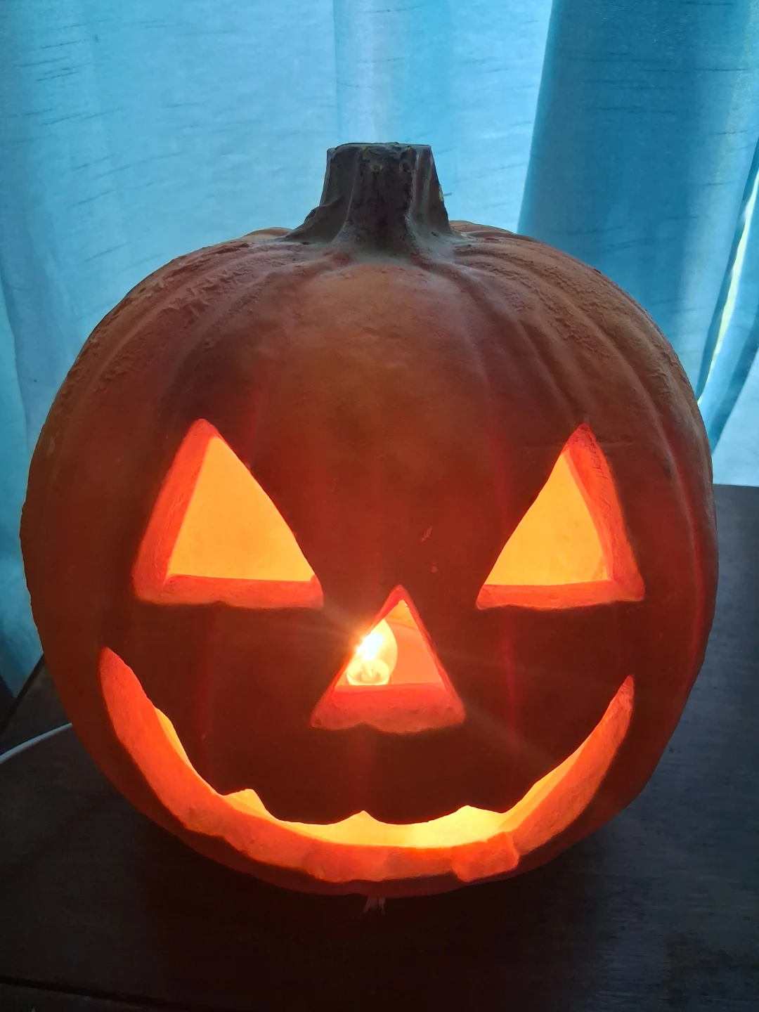 Vintage 1993 Halloween Light-Up Jack-o'-lantern Decoration - photo 2
