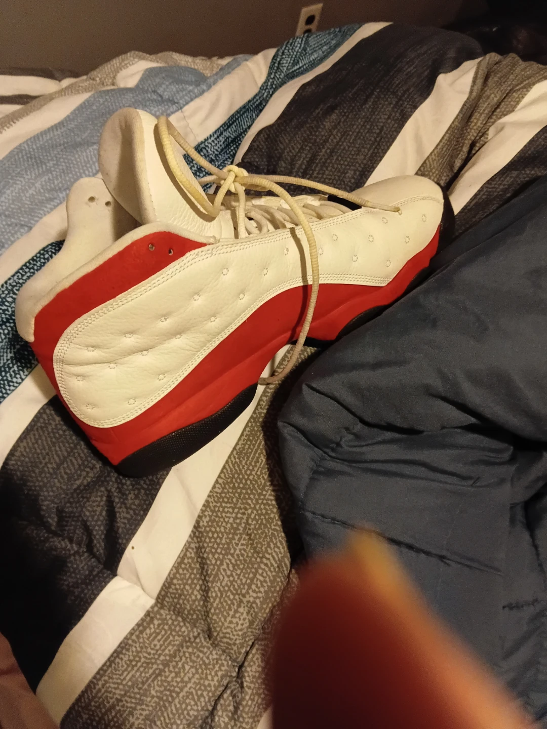 Air Jordan 13 Retro White Red Size 11