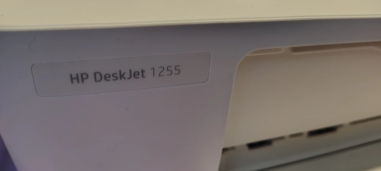 HP DeskJet 1255 Printer - photo 4