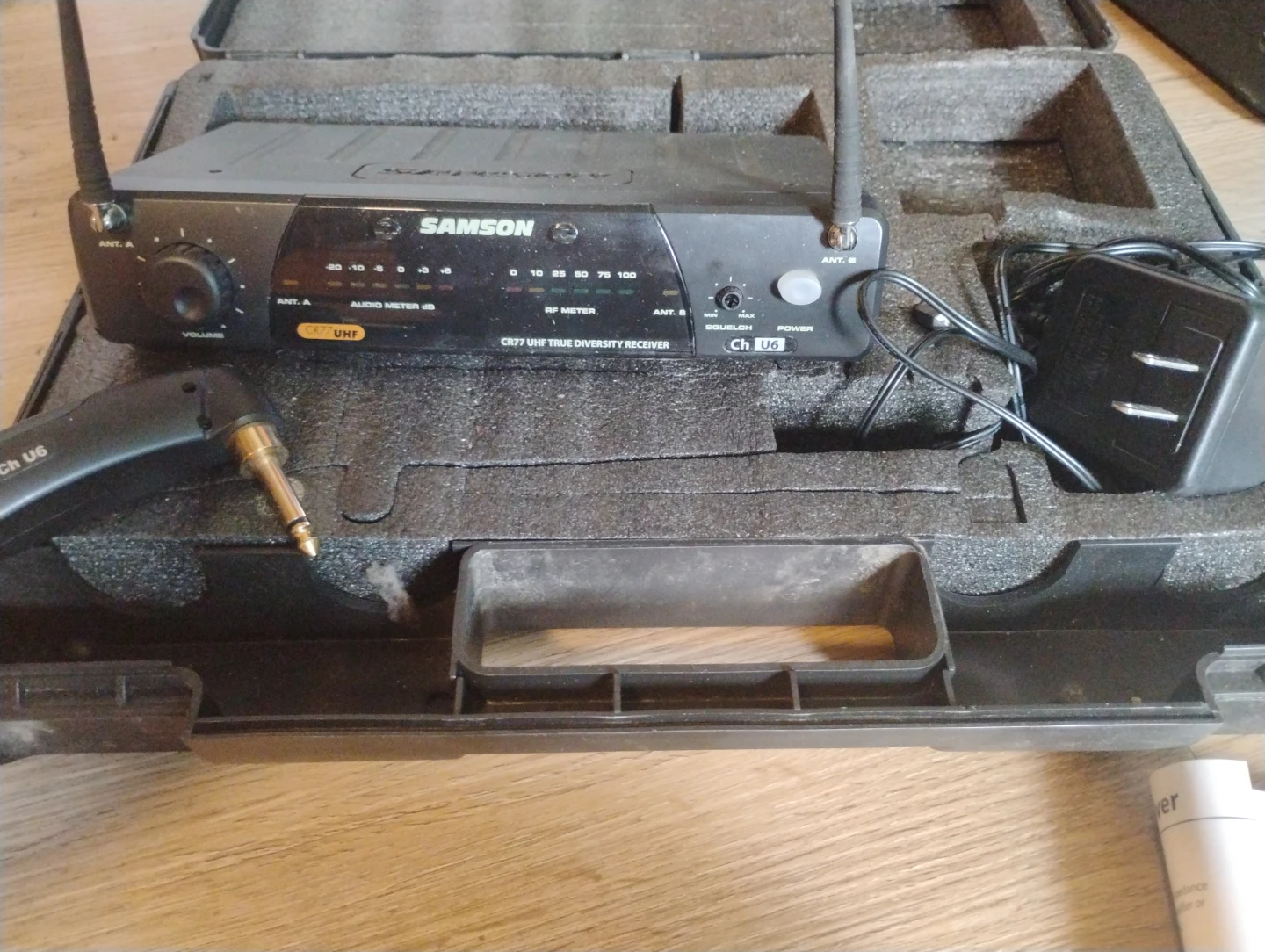 Samson CR77 UHF True Diversity Receiver Wireless System