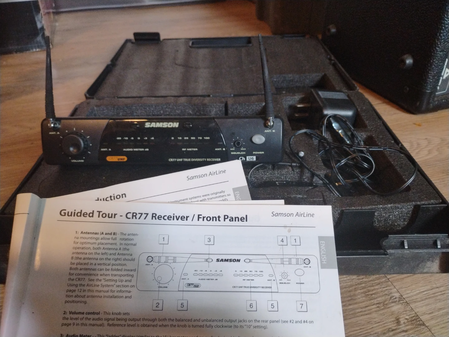 Samson CR77 UHF True Diversity Receiver Wireless System - photo 2