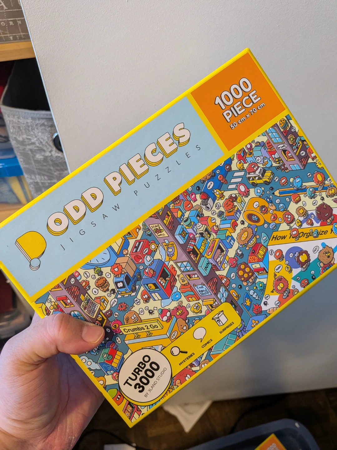 Odd Pieces Jigsaw Puzzles - Turbo 3000 Mystery Puzzles