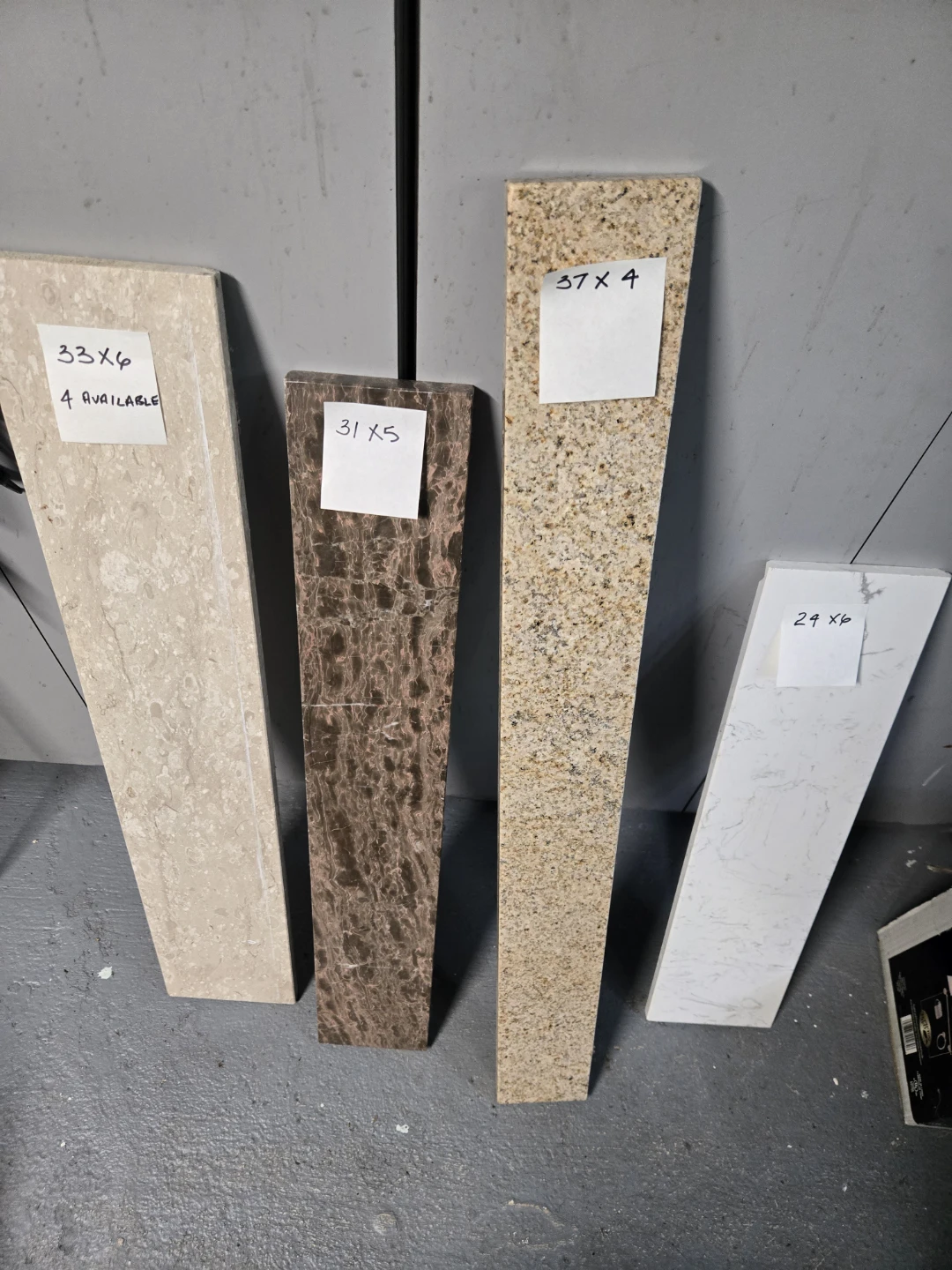 Assorted Marble Slabs 10.00 each