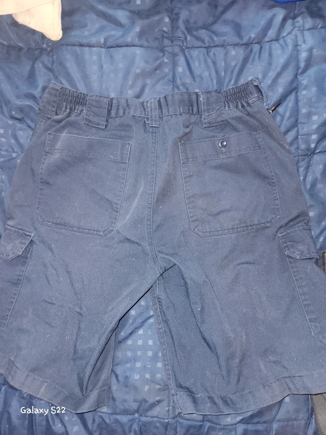 Men's Navy Cargo Shorts - photo 3