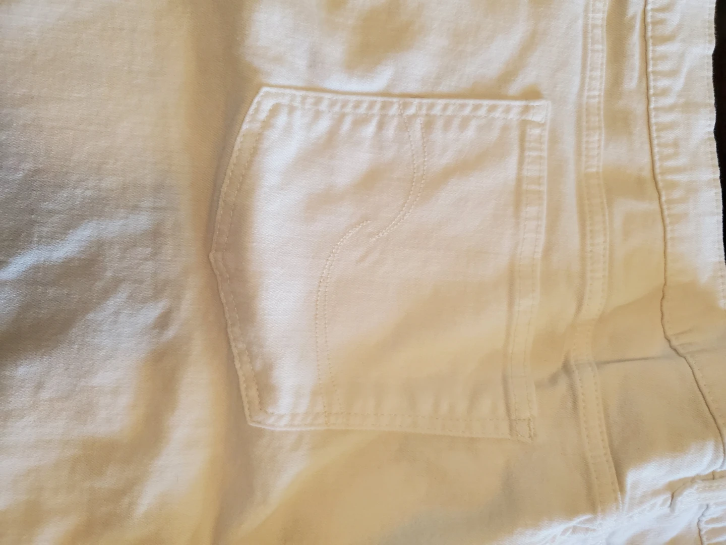 Plus Size Signature by Levi Strauss & Co. White Denim Shorts - photo 4