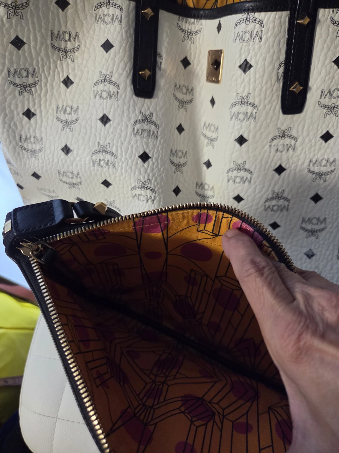MCM Tote Bag with Pouch - photo 5