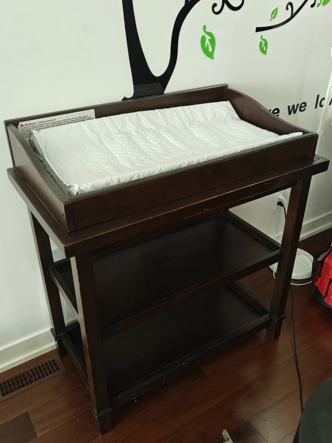 Baby Changing Table with Pad - photo 2