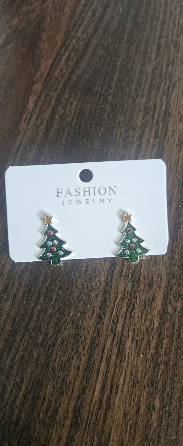 Fashion Jewelry Christmas Tree Earrings