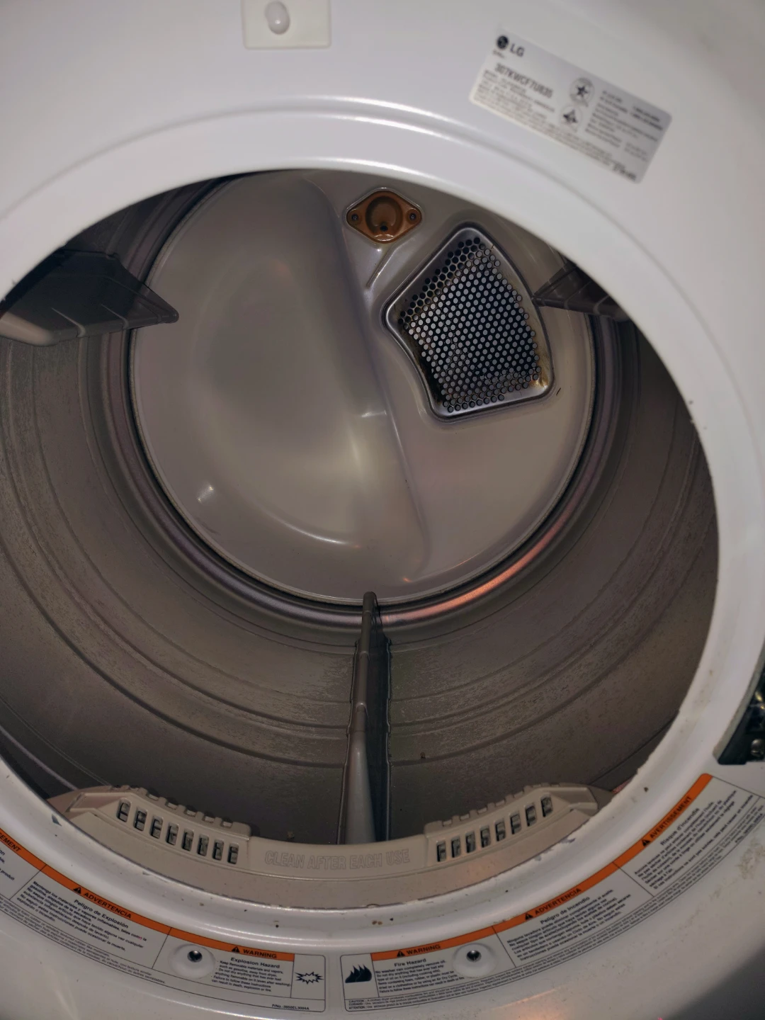 LG Washer And Dryer White Works Excellently - photo 4