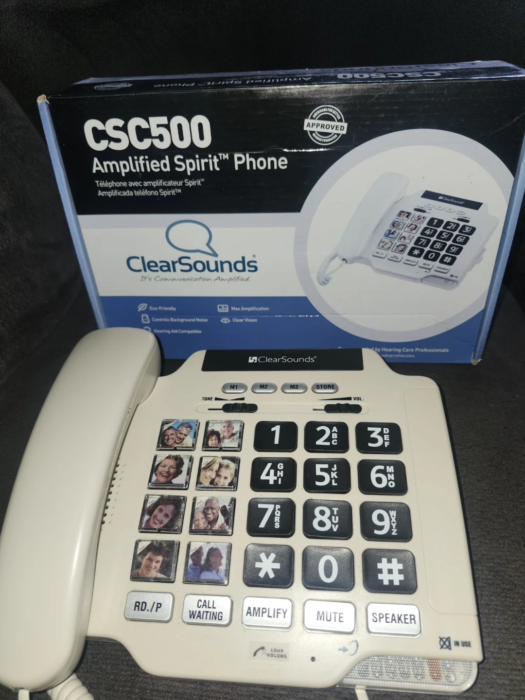 ClearSounds CSC500 Amplified Spirit Phone