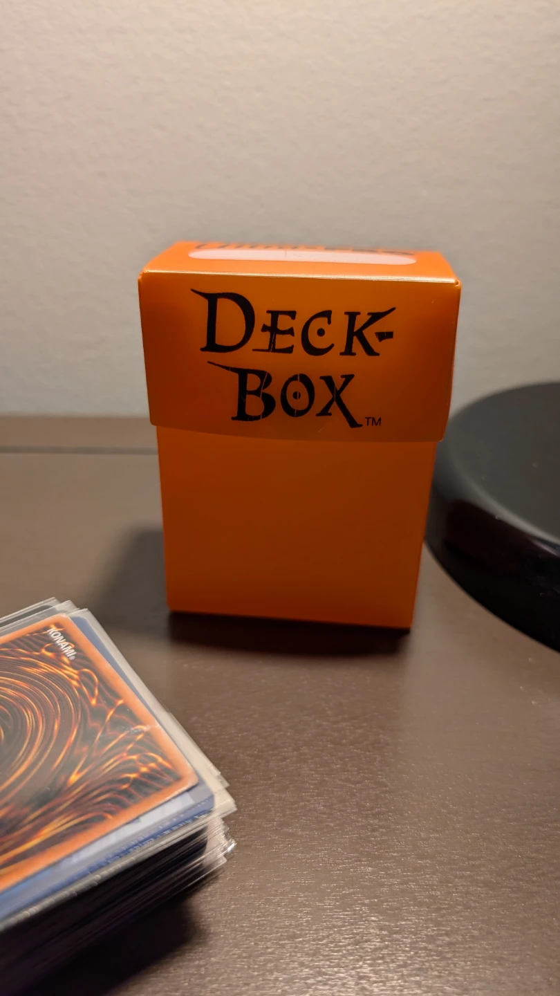 Ultra PRO Orange Deck Box + 70 bulk TCG cards - photo 3
