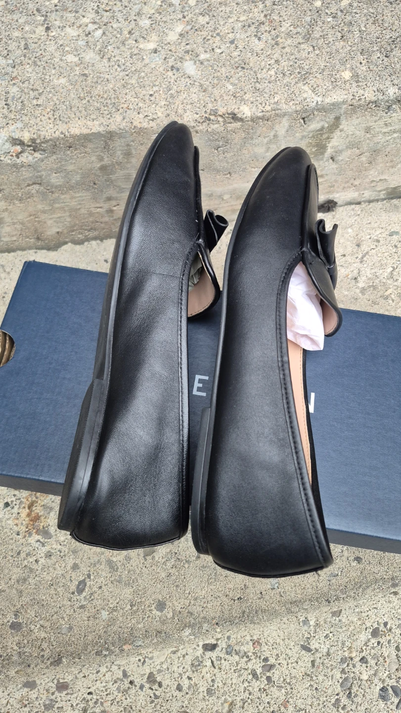Cole Haan Black Leather Bow Loafers - photo 4